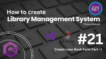 C#(.Net) Library Management System (Create Loan Book Form Part - I)