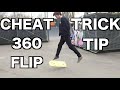 How to CHEAT your 360 flips! Effortless/lazy tre flip