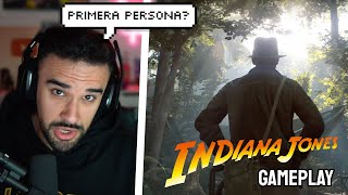 ILLOJUAN REACCIONA a GAMEPLAY OFICIAL de INDIANA JONES el JUEGO