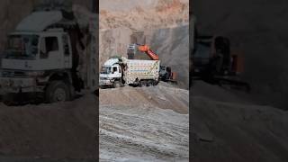 Heavy Machinery at Work | Sand Excavation Site | Industrial Power