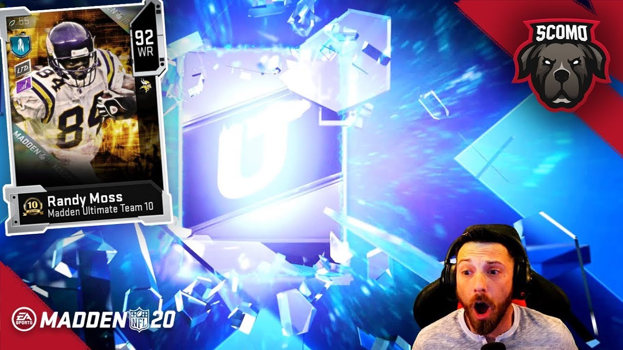 No Way! Limited Randy Moss! Madden 20 Pack Opening!
