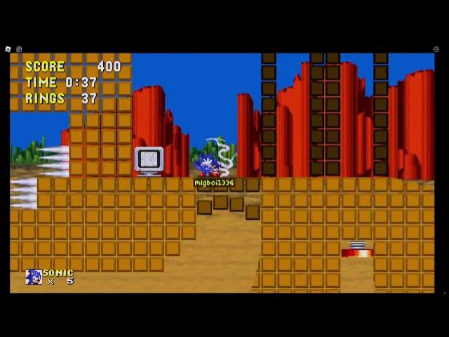 Ohshima Sonic & Eggman in Sonic 1 Forever ✪ First Look Gameplay