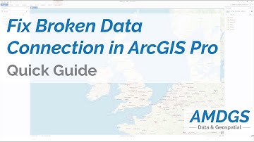 Fix Broken Data Connections in ArcGIS Pro