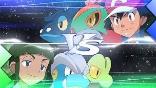 Ash Vs Sawyer - Full Battle || Pokemon || AMV