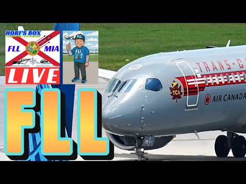 🔴 LIVE | FLL Plane Spotting | Fort Lauderdale-Hollywood International Airport | July 22, 2025