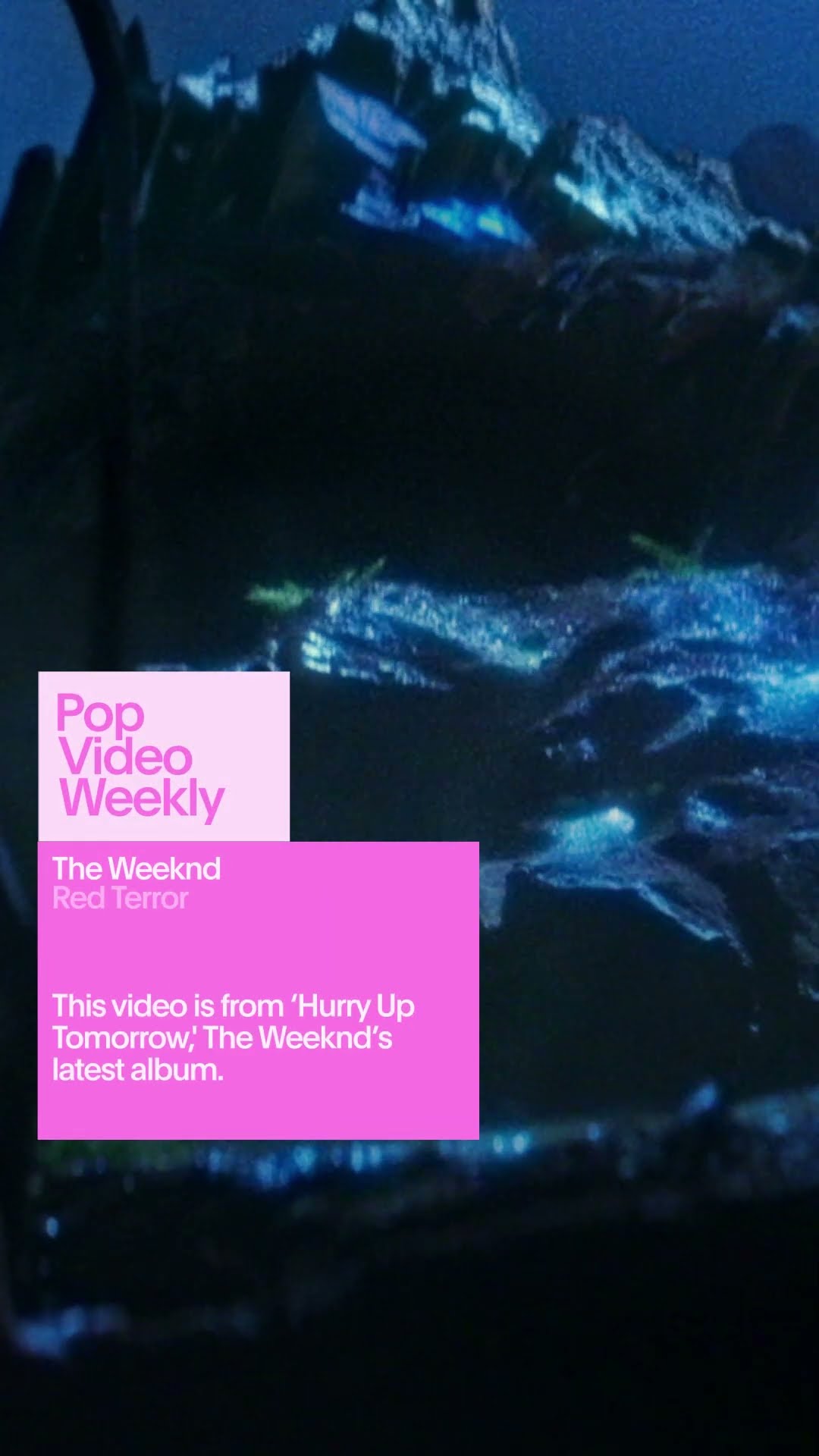 @TheWeeknd - Red Terror - Pop Video Weekly