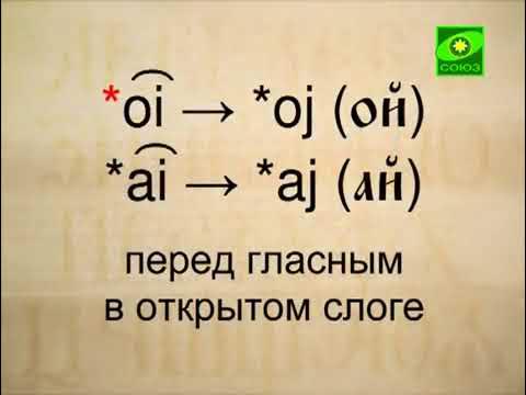 3.1.3. Закон открытого слога - 2 - YouTube