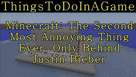 Things To Do In Minecraft: The Most Annoying Noise-Machine Ever Conceived