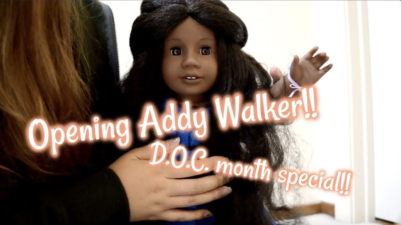 Opening American Girl Doll Addy Walker!! Hairstyle Removal + More!