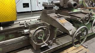 WARNER & SWASEY 4A TURRET LATHE, EXTENDED BED, CROSS SLIDING REAR TURRET, 12 HOLE - Auction Lot 6202