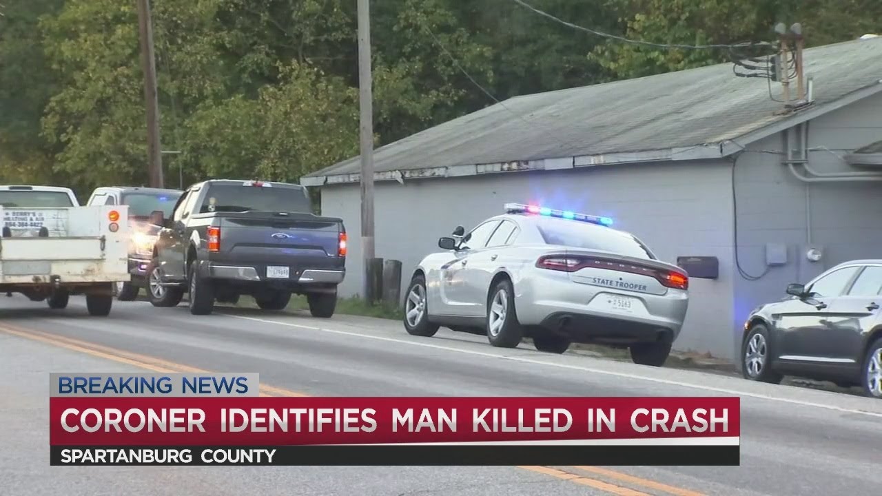 Coroner identifies victim in deadly crash in Spartanburg - YouTube
