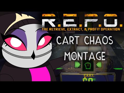 R.E.P.O | Cart Chaos Montage | Funny Moments