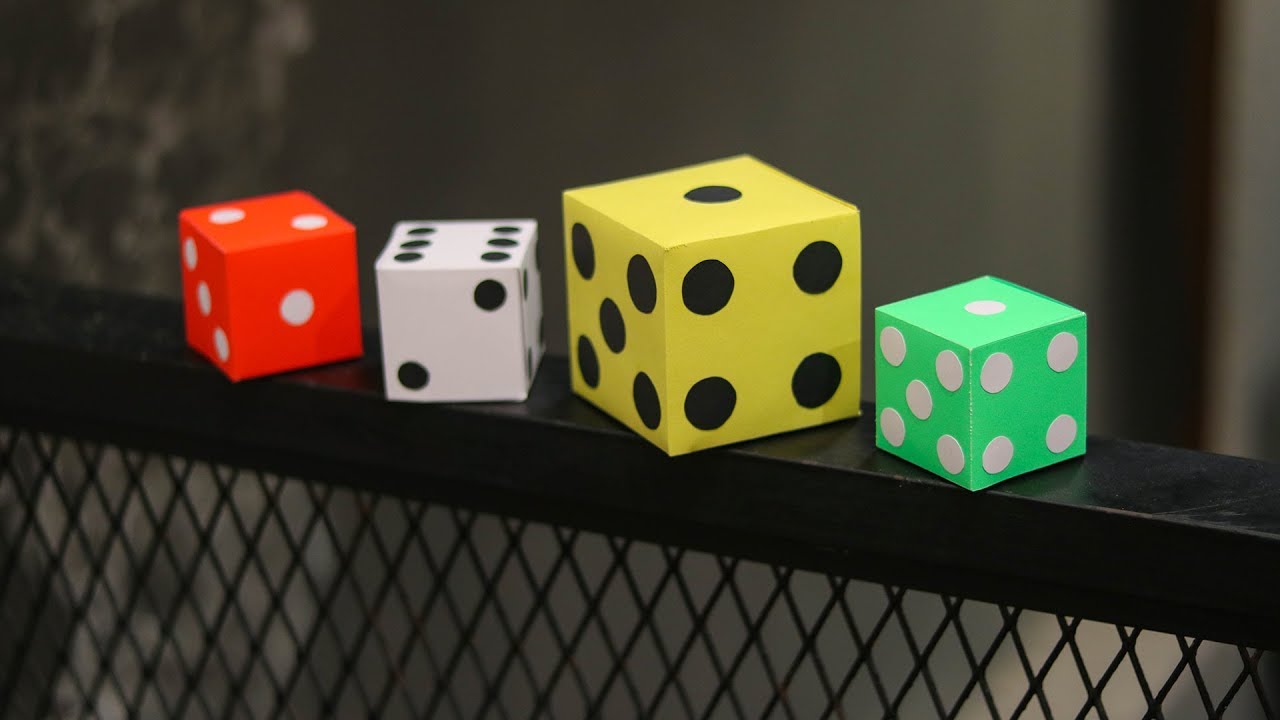 Dice gift boxes keychain for boys TUTORIAL YouTube