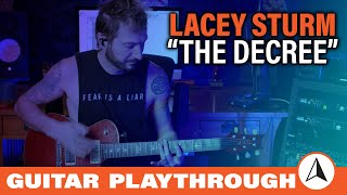 Video thumbnail of "Lacey Sturm - The Decree (Guitar Playthrough)"