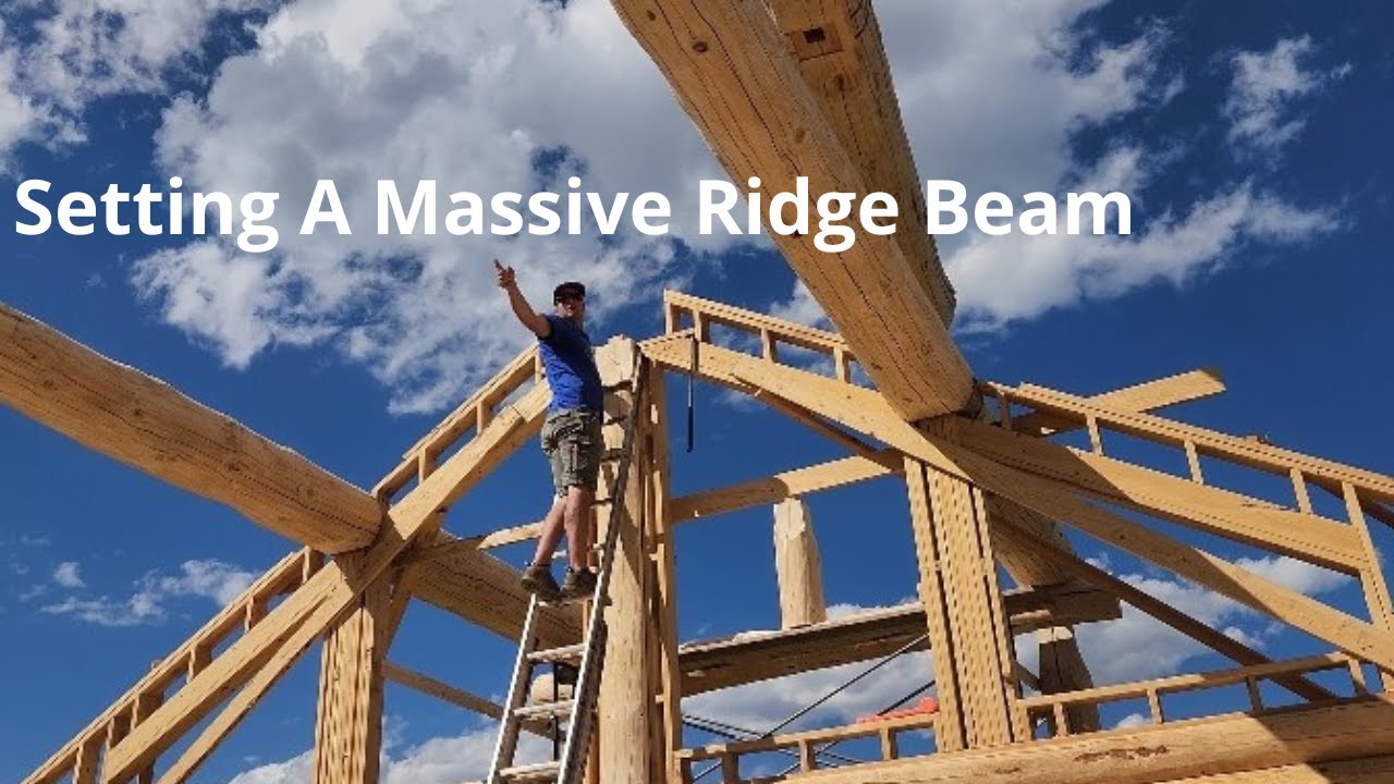 Setting the Ridge Beam - YouTube