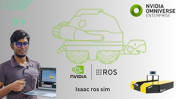 Isaac sim simulation | velodyne lidar | depth camera | warehouse set for mobile robot simulation