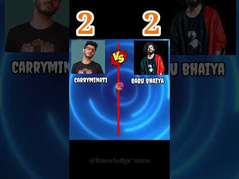 Babu bhaiya vs carryminati ❓,#shorts #ytshorts #biggboss #bigboss17