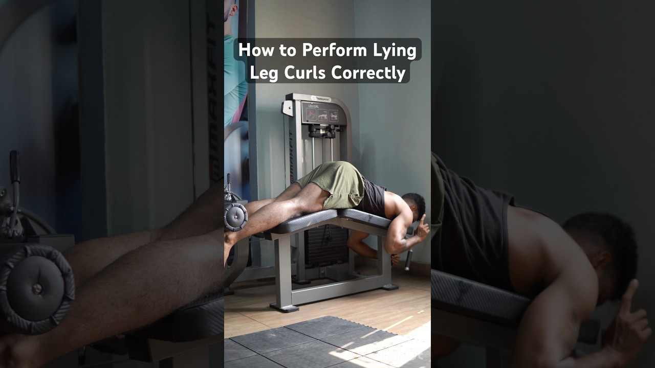 How to Perform Lying Leg Curls Correctly.# 