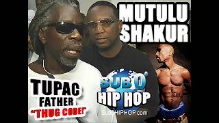 TUPAC FATHER "THUG CODE." MUTULU SHAKUR and CHAZ!   Sub 0º LOST TAPES!