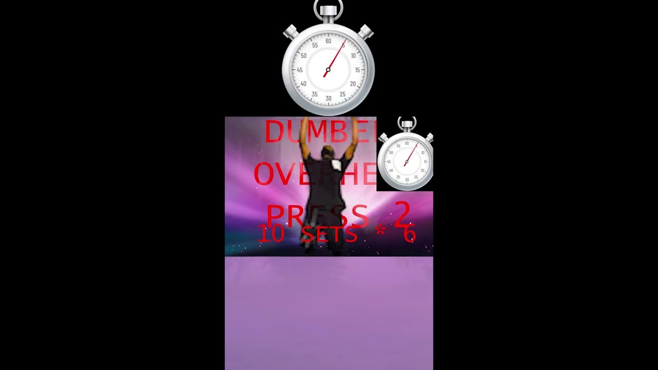30/10/25 SET 6 DUMBELL OVERHEAD PRESS FULL VIDEO: 
