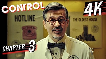 [4K 60] CONTROL (All Collectibles/100%/Exploration) Walkthrough part 3 - Hotline