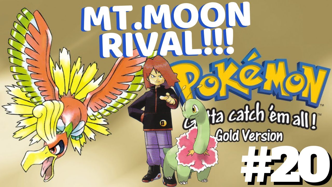 Final Rival Battle!!! Mt. Moon!!! - Pokémon Gold - Gameplay Walkthrough ...