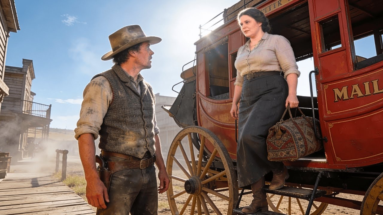 The Lonely Rancher Waited for His Mail-Order Bride —And a Bride Twice His Size Stepped Off the Wagon