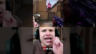IShowSpeed REACTS TO CONSOLE VALORANT AIM! 😱 (DISGUSTING)