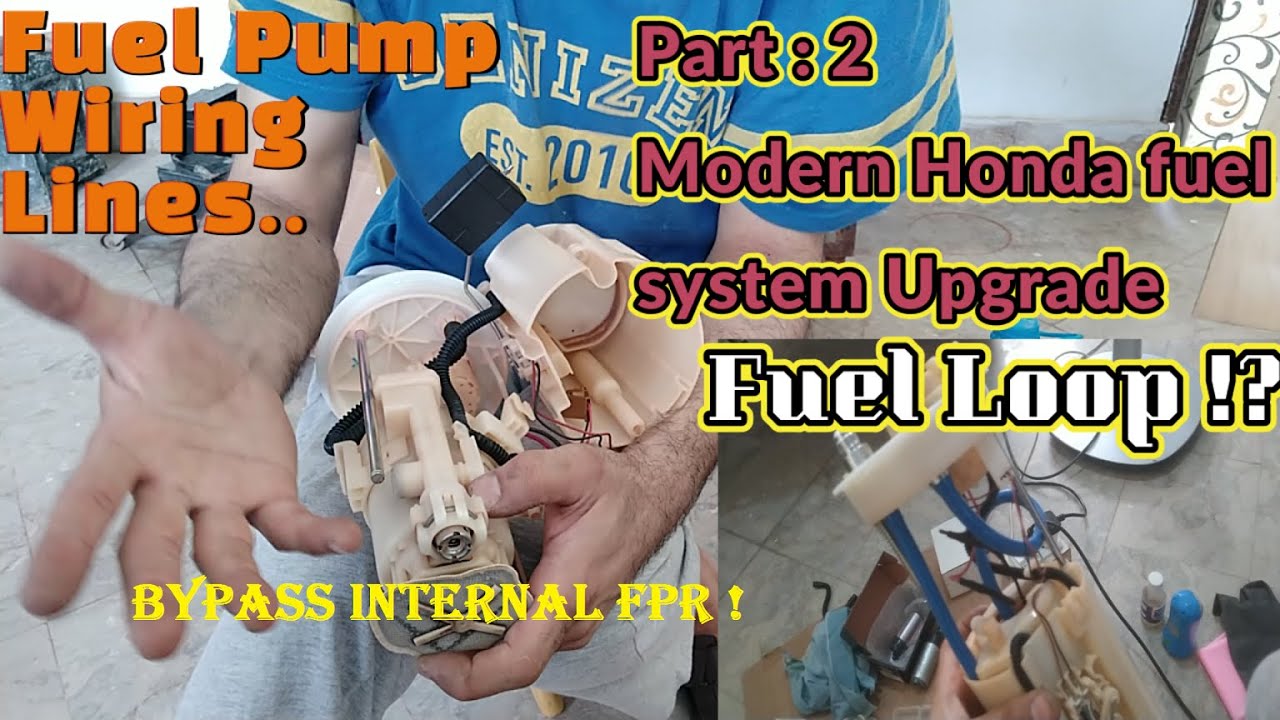 Honda Fuel System Upgrade Part 02 YouTube