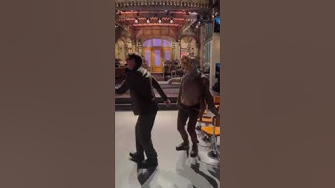 The Last of Us backstage Pedro Pascal dances with a clicker. #funny #edit #dancing #hbo #thelastofus