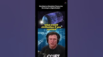 𝗧𝗶𝘁𝗹𝗲: 𝗘𝗹𝗼𝗻 𝗠𝘂𝘀𝗸 𝗼𝗻 𝗦𝗶𝗺𝘂𝗹𝗮𝘁𝗶𝗼𝗻 𝗧𝗵𝗲𝗼𝗿𝘆: 𝗟𝗶𝘃𝗶𝗻𝗴 𝗶𝗻 𝗮 𝗗𝗶𝗴𝗶𝘁𝗮𝗹 𝗪𝗼𝗿𝗹𝗱?