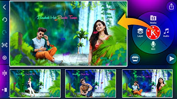 natural waterfalls || beautiful lyric status video || editing in kinemaster 2022