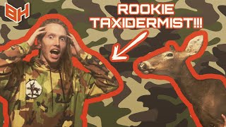 Whitetail Doe Taxidermy Time-lapse - With Brofessional Hunters