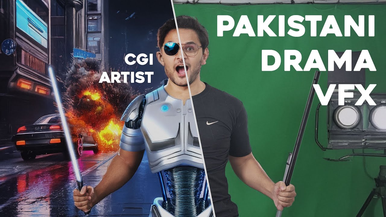 "Doing VFX for TV Drama" - Pakistani VFX Artist