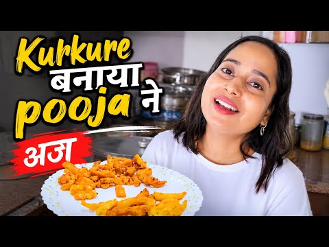 Crispy Kurkure 5 min बाजार जैसे घर पर! 😍 Corn Kurkure Recipe Hindi