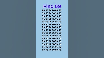 can you find 69 in 5 seconds? #wordpuzzlegame #game #mathematics #mindbendingquiz #puzzle