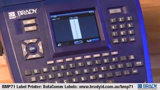 Celebrity Brady | Sign & Label Printer | BMP 71 | Electrical & DataComm Labels | Demo Wealth