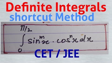 Shortcut Method, Definite Integral, CET, JEE, 12th maths,MHT-CET,Shortcut Methods for JEE