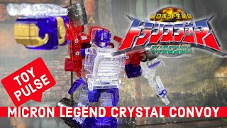Micron Legend Transformers Armada Crystal Convoy Retro Review