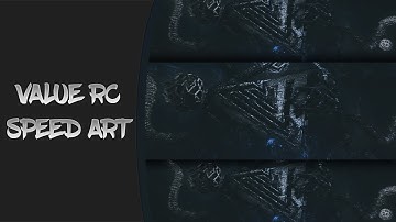 #ValueRC Team Value 3D Banner Speed Art (C4D +PS)