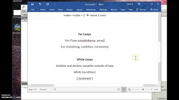 For and While Loops Dr. Java