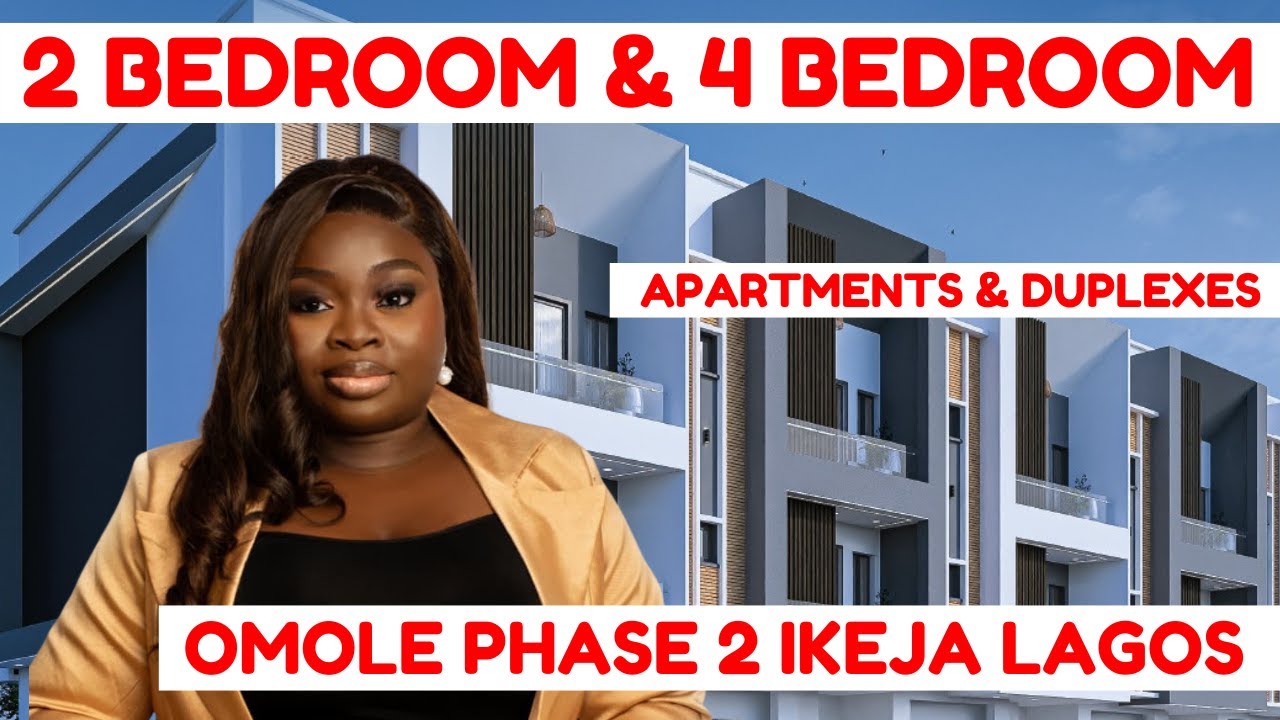 Двухкомнатная квартира и четырехкомнатный дуплекс в районе Омоле Фаза 2, Икеджа.
