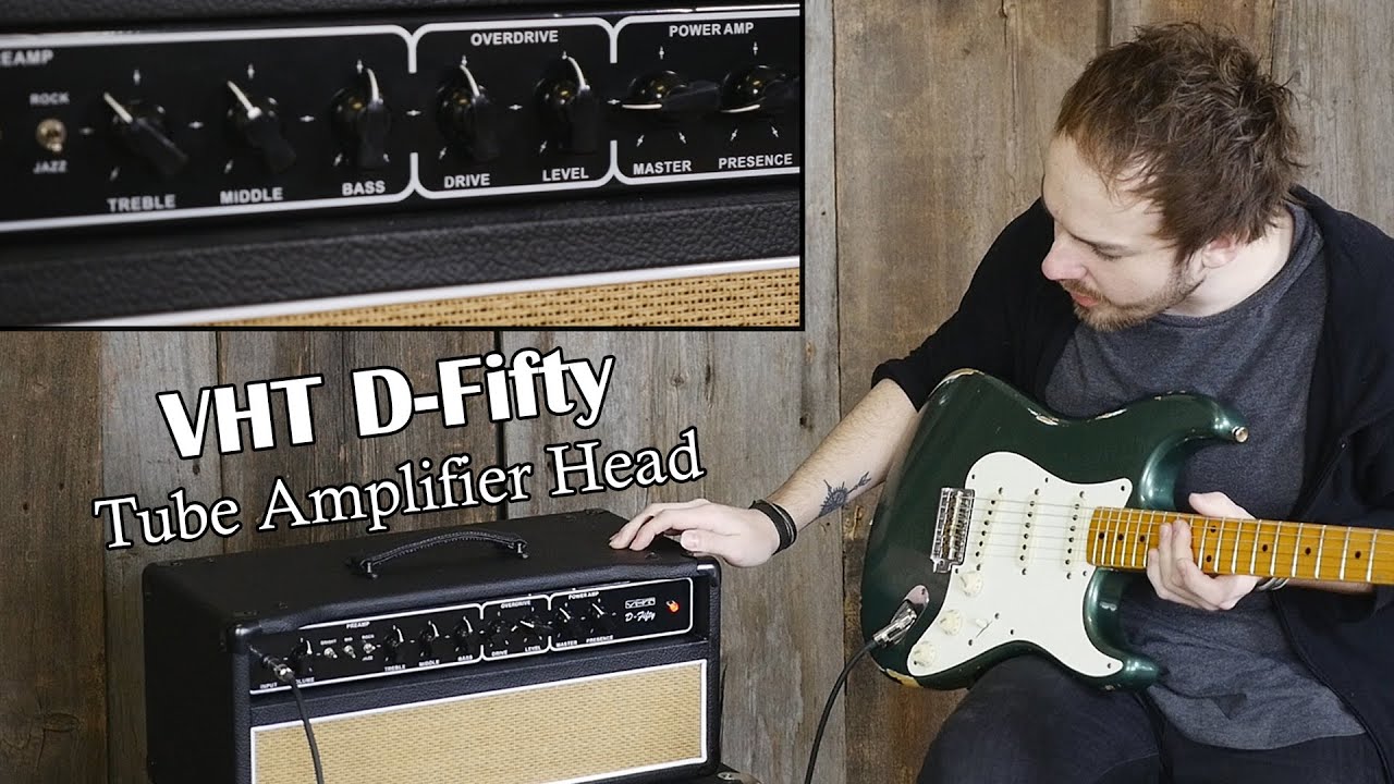 Checking out the new VHT D-Fifty Tube Amplifier Head @ Elderly.com