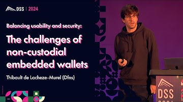 The challenges of non-custodial embedded wallets | Thibault de Lacheze-Murel (Dfns)