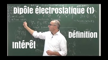 Dipôle électrostatique (1/3) : intérêt-définitions