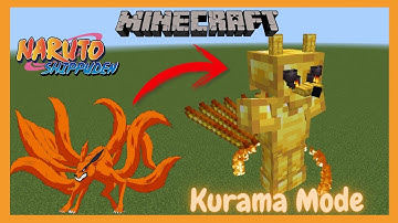 [MCPE/MCBE Naruto] Naruto Command Tutorial《Kurama》