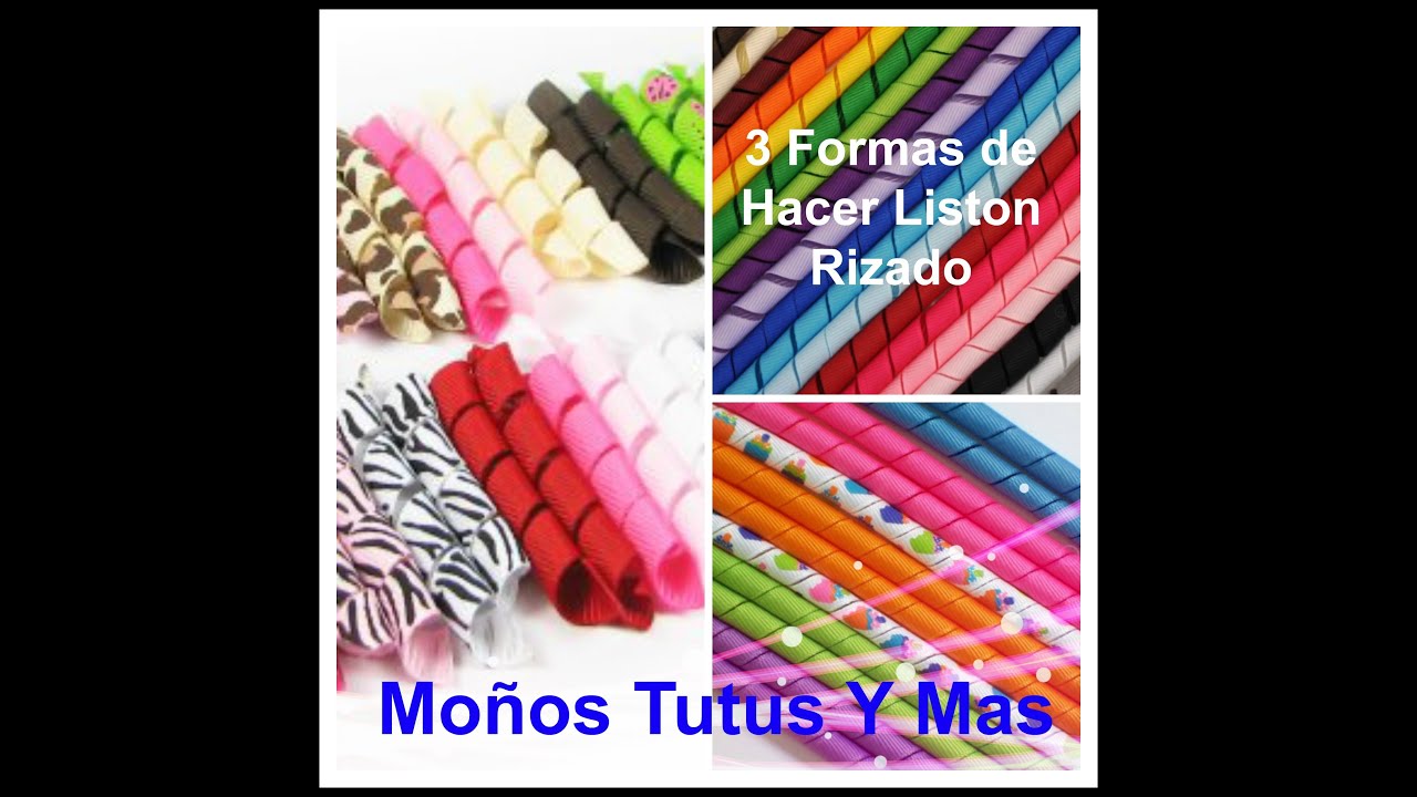 LISTON RIZADO EN HORNO Y MICRO Paso a Paso KORKER RIBBON IN OVEN & MICROWAVE Video 111