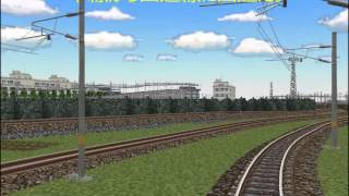 新VRM3★新幹線レイアウト完成29 300号のぞみ16輌編成 着発12番線出発