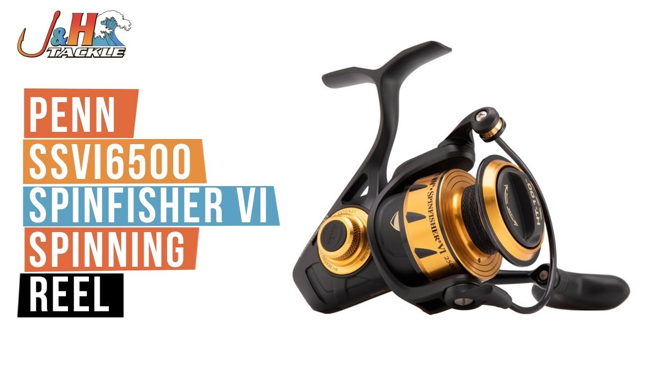 Penn SSVI6500 Spinfisher VI Spinning Reel