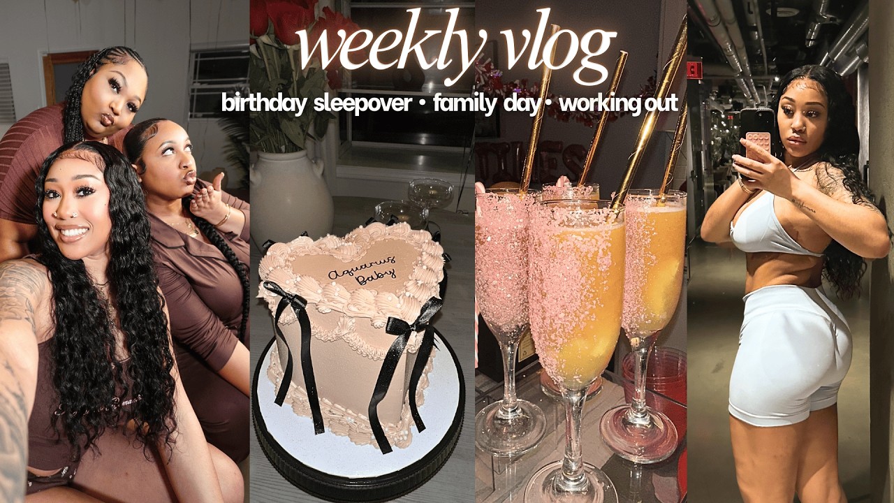 ✰ a fun & productive week ✰ paris birthday party, legoland, gym day, nail appt & more